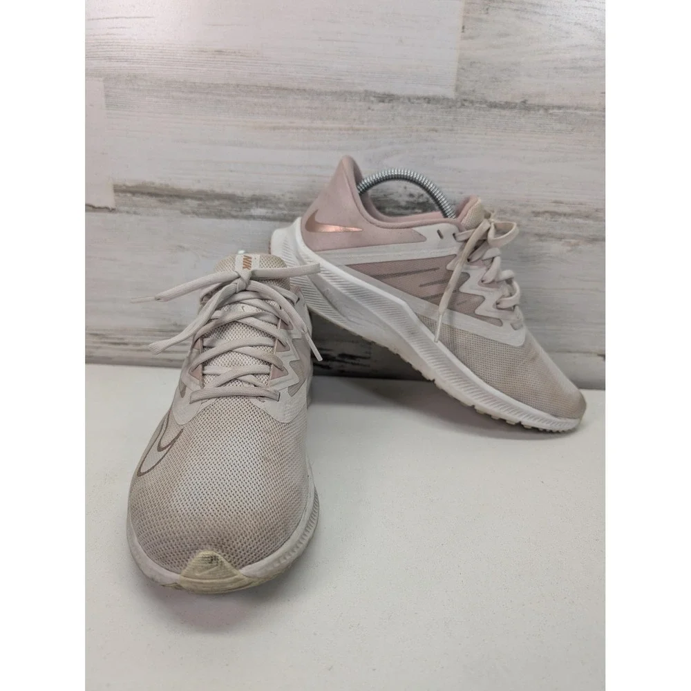 Nike Running Shoes Womens Size 8.5 Pink Mesh Road Running Sneakers CD0232-003